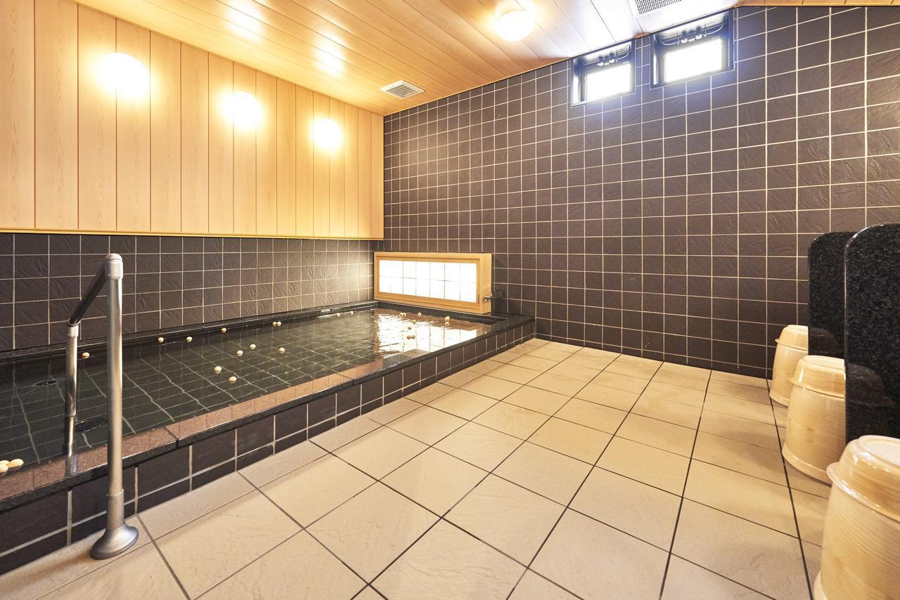 Hotel Kan-Raku Saitama Honjo-Waseda Hinoki No Yakata Exteriör bild