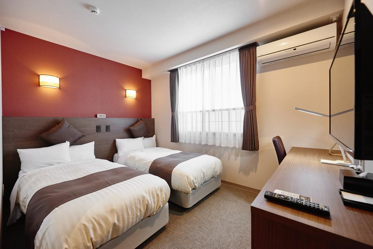 Hotel Kan-Raku Saitama Honjo-Waseda Hinoki No Yakata Exteriör bild