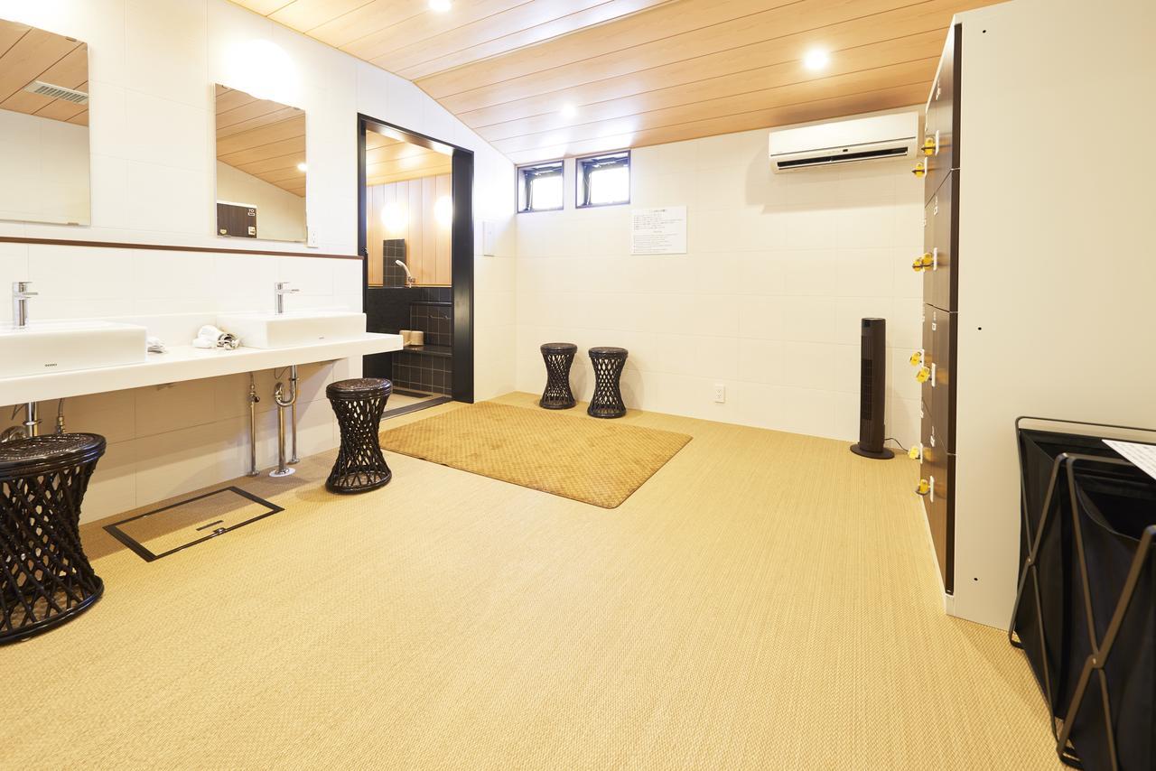 Hotel Kan-Raku Saitama Honjo-Waseda Hinoki No Yakata Exteriör bild