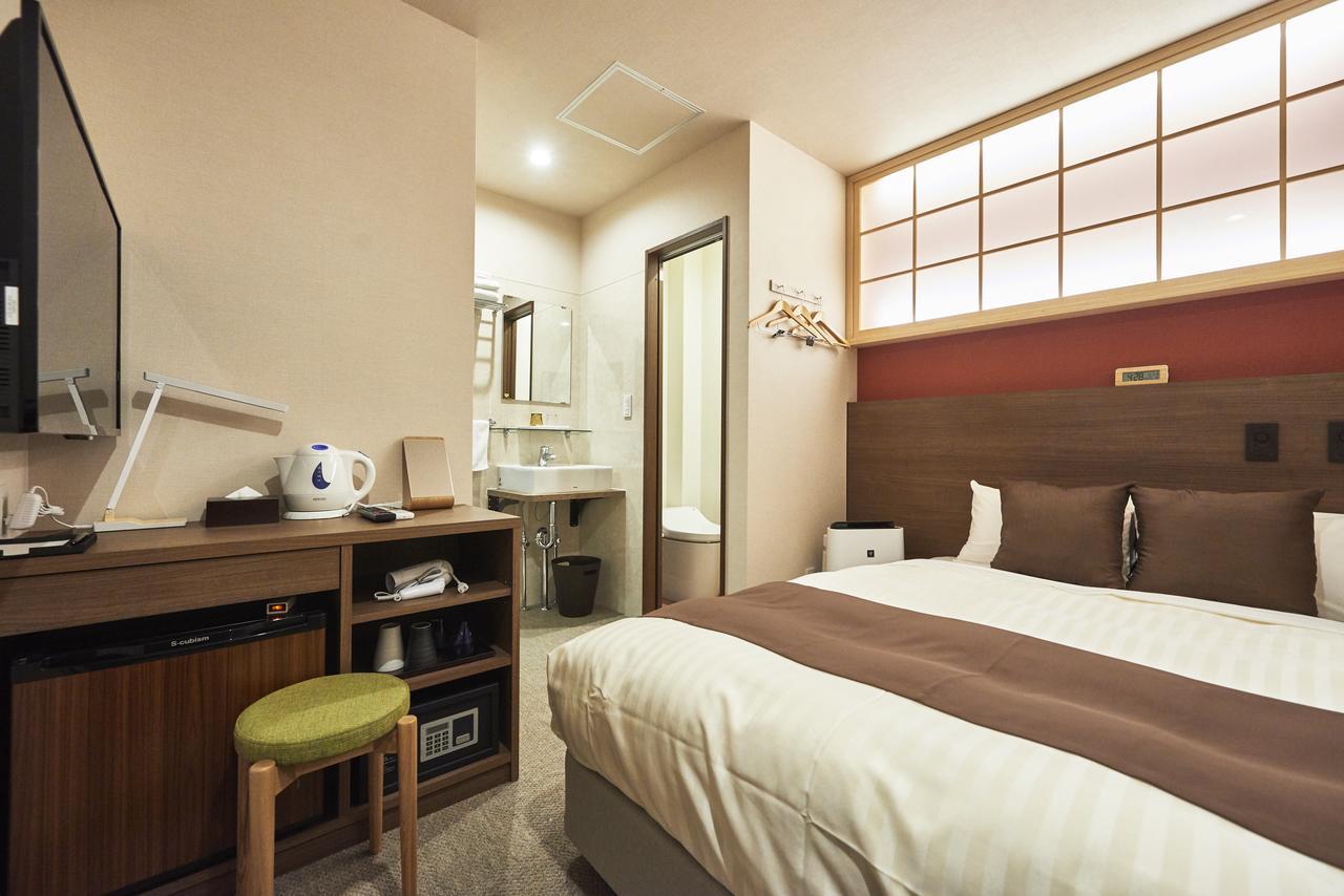 Hotel Kan-Raku Saitama Honjo-Waseda Hinoki No Yakata Exteriör bild
